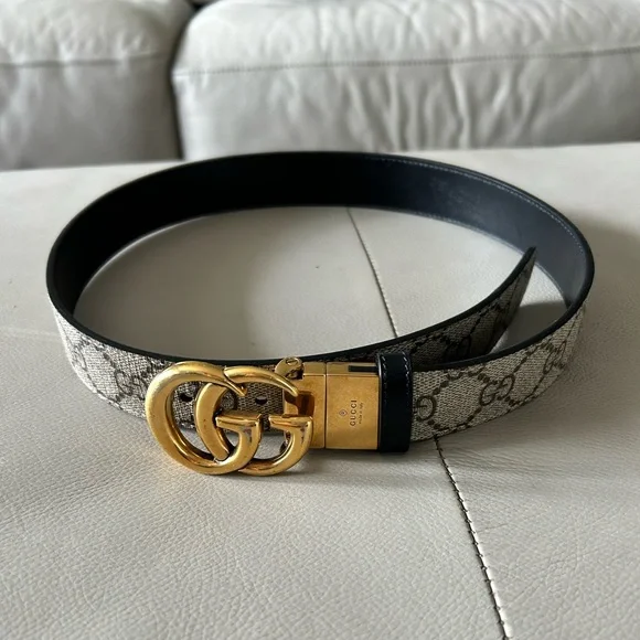 Gucci | Accessories | Genuine Reversible Gg Belt | Poshmark display picture 1